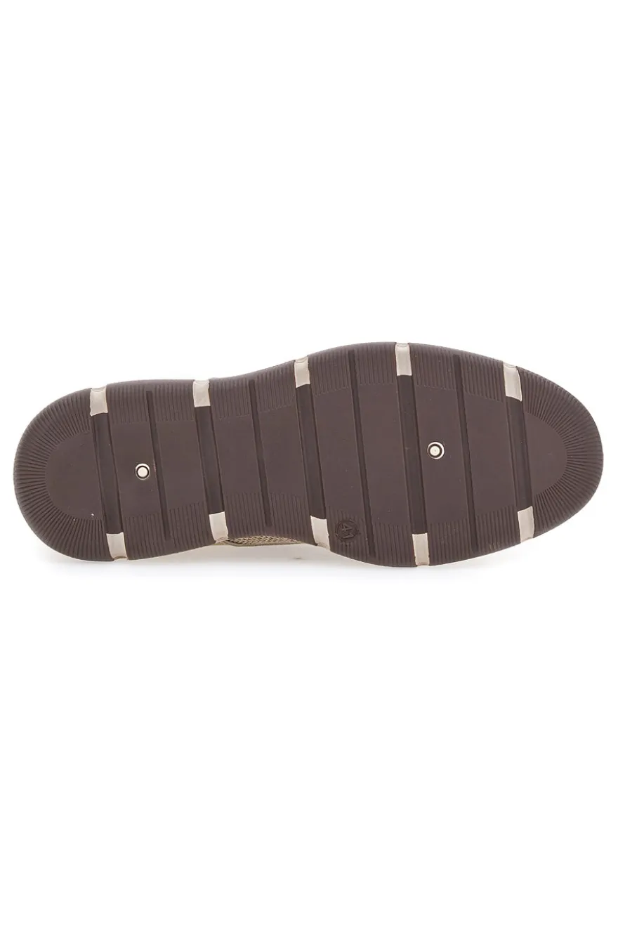Scarpe Stringate Beige Casual Johes Land 411100