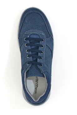 Scarpe stringate blu con comfort sole energy Marco brandi 23