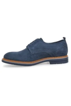 Scarpe Stringate Blu In Vera Pelle Pittarello Active 2401
