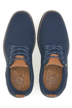 Scarpe Stringate Blu Johes Land 411205