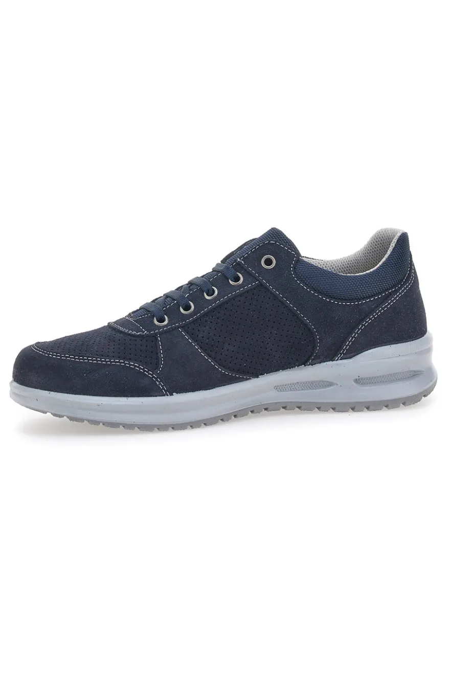 Scarpe Stringate Blu Made in Italy 23