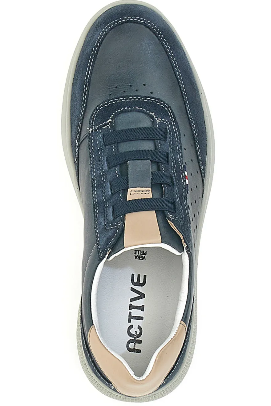 Scarpe Stringate Blu Senza Lacci Pittarello Active 2404