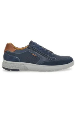 Scarpe Stringate Casual In Vera Pelle Navy Pittarello Active 2406
