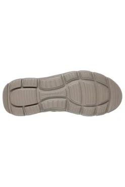 Scarpe stringate cuoio in materiale tecnico con soletta Arch Fit Skechers Garza Rowan