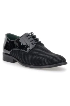 Scarpe Stringate in Vernice Nere GMV 119