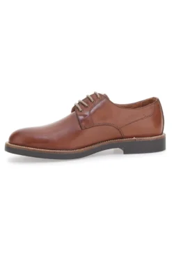 Scarpe Stringate Marroni In Vera Pelle Max Dillan 600