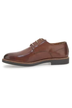Scarpe Stringate Marroni in Vera Pelle Pittarello 8025
