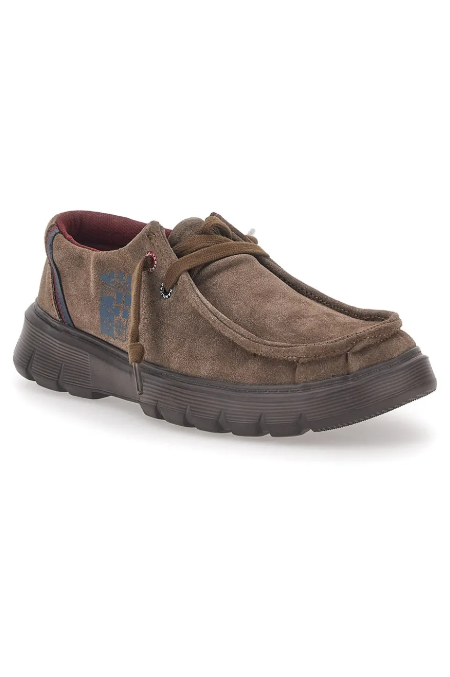 Scarpe Stringate Marroni Marina Militare 1717