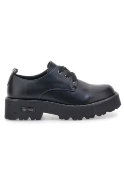 Scarpe stringate nere con suola carrarmato Me & Me 3011