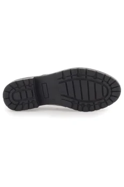 Scarpe Stringate Nere Ecofriendly in Vera Pelle con Lavorazione Prima Riga 707