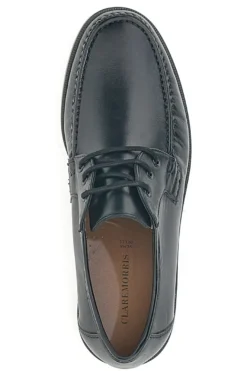 Scarpe Stringate Nere in Pelle Claremorris 652