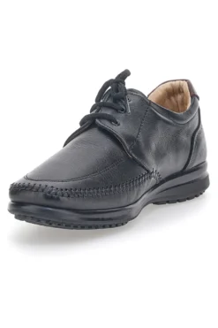 Scarpe Stringate Nere In Vera Pelle da Uomo Longford 2023