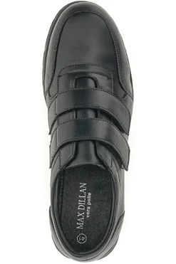 Scarpe Stringate Nere in Vera Pelle Max Dillan 858