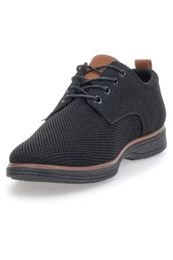 Scarpe Stringate Nere Johes Land 411205