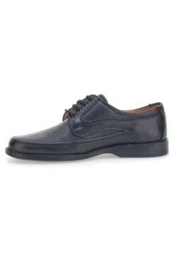 Scarpe Stringate Nere Vera Pelle LONGFORD 2