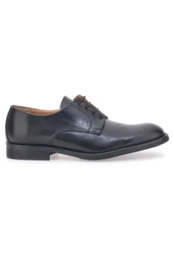 Scarpe Stringate Vera Pelle Nere Pittarello 6051