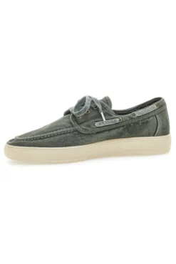 Scarpe Stringate Verdi con Tomaia in Tela WRANGLER 20251033