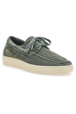 Scarpe Stringate Verdi con Tomaia in Tela WRANGLER 20251033