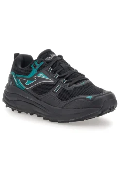 Scarpe trail da uomo nere e turchesi con suola tassellata Joma TKSHOS2691