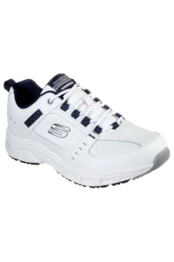Scarpe trekking bianche e blu con Memory Foam Skechers Oak Canyon Redwick