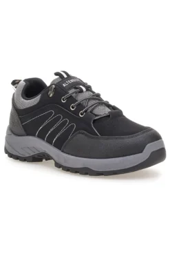 Scarpe trekking nere con suola carrarmato Altemberg GB2047