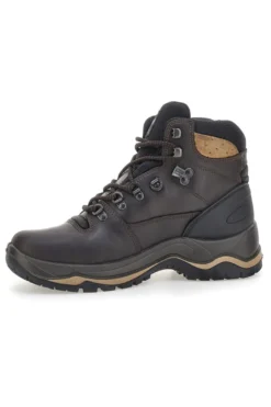 Scarponcini da trekking marroni con suola Vibram Track down 11205P150G