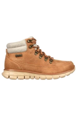 Scarponcini imbottiti color cuoio idrorepellenti Skechers SYNERGY COOL SEEKER