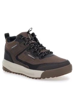 Scarponcini marroni impermeabili con memory foam Skechers Urban Street Hiker