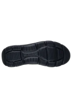 Scarponcini neri in materiale tecnico con soletta Arch Fit Skechers Garza Ridley