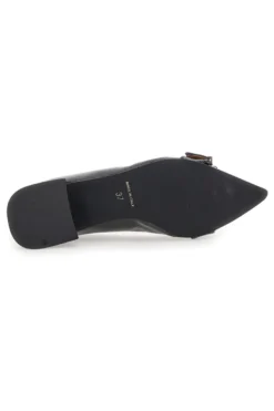 Schwarze Ballerinas mit niedrigem Absatz PITTARELLO LOVE 3432
