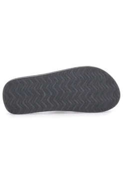 Schwarze Pantoffeln mit Stoffriemen Australian AU24W409