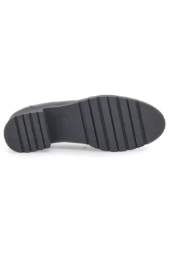 Schwarzer Mokassin mit Pittarello-Glam-Absatz 85145