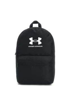 Schwarzer Rucksack mit weißem Under Armour Logo 1380476-002