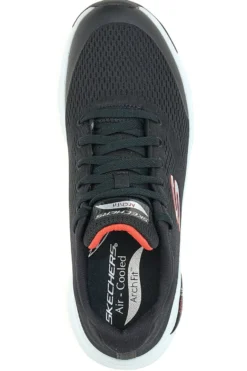 Schwarzer Skechers Arch Fit Laufschuh