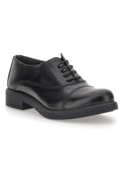 Schwarze Schnürschuhe aus echtem Leder PITTARELLO ELITE 73
