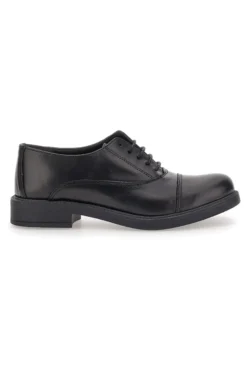 Schwarze Schnürschuhe aus echtem Leder PITTARELLO ELITE 73