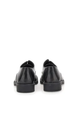 Schwarze Schnürschuhe aus echtem Leder PITTARELLO ELITE 73