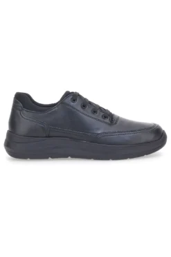Schwarze Schnürschuhe aus echtem Leder Pittarello 5792
