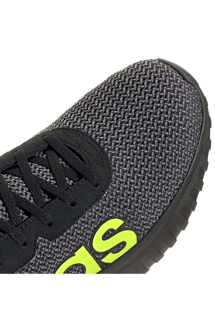 Schwarze Schuhe mit Mesh-Obermaterial und kontrastierendem Logo Adidas Kaptir Base