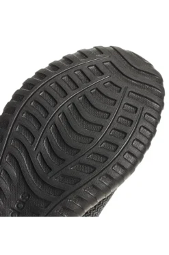 Schwarze Schuhe mit Mesh-Obermaterial und kontrastierendem Logo Adidas Kaptir Base