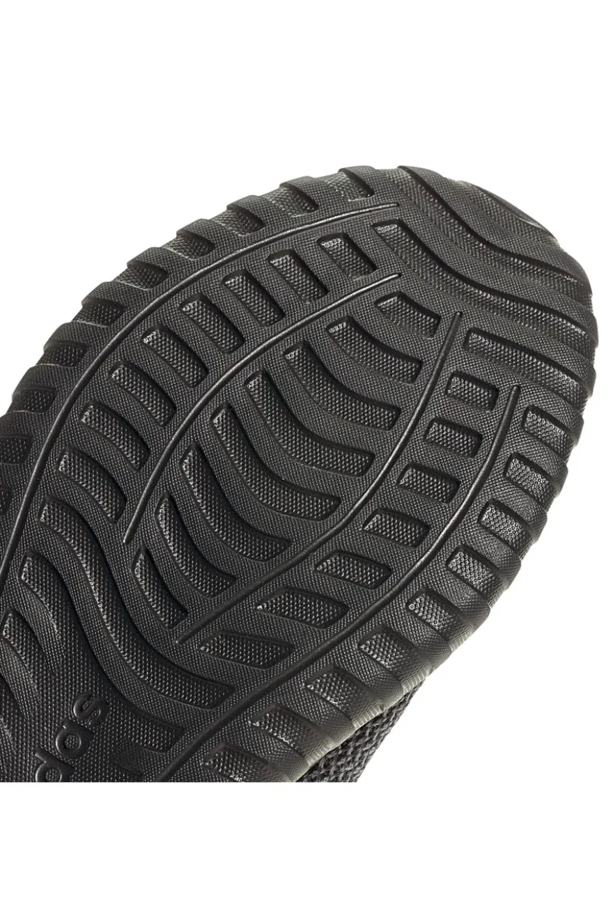 Schwarze Schuhe mit Mesh-Obermaterial und kontrastierendem Logo Adidas Kaptir Base