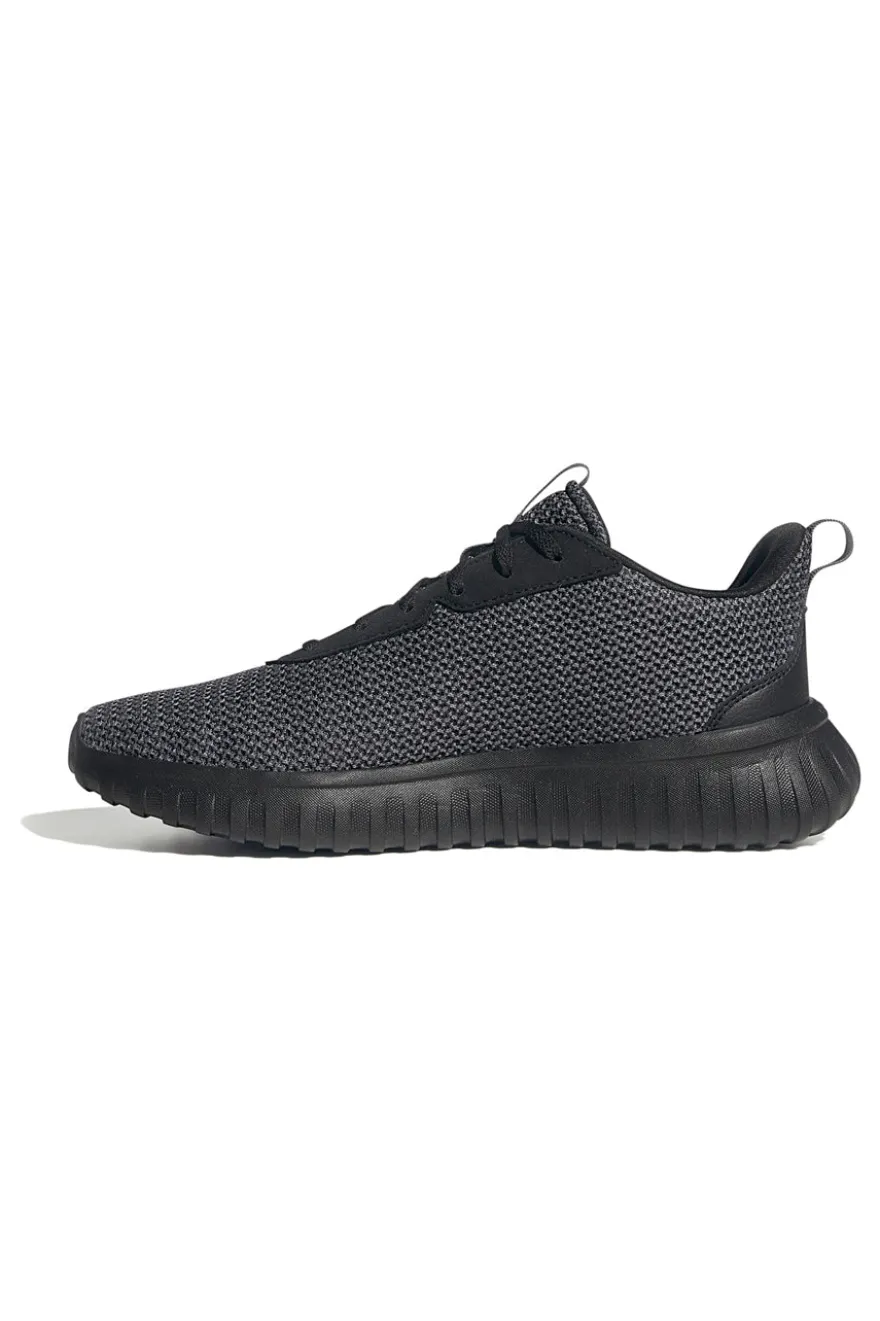 Schwarze Schuhe mit Mesh-Obermaterial und kontrastierendem Logo Adidas Kaptir Base