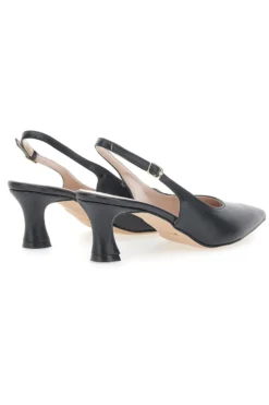 Schwarze spitze Slingback-Pumps PITTARELLO GLAM 3793/R