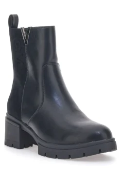 Schwarze Stiefeletten mit Absatz GMV 296