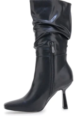 Schwarze Stiefel mit Absatz Gavi 847