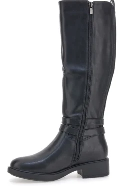 Schwarze Stiefel mit Schelle Energy 295
