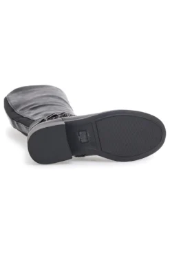 Schwarze Stiefel mit Schelle Energy 295
