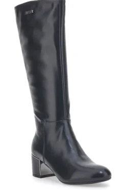 Schwarze Swish 21-Stiefel mit Absatz