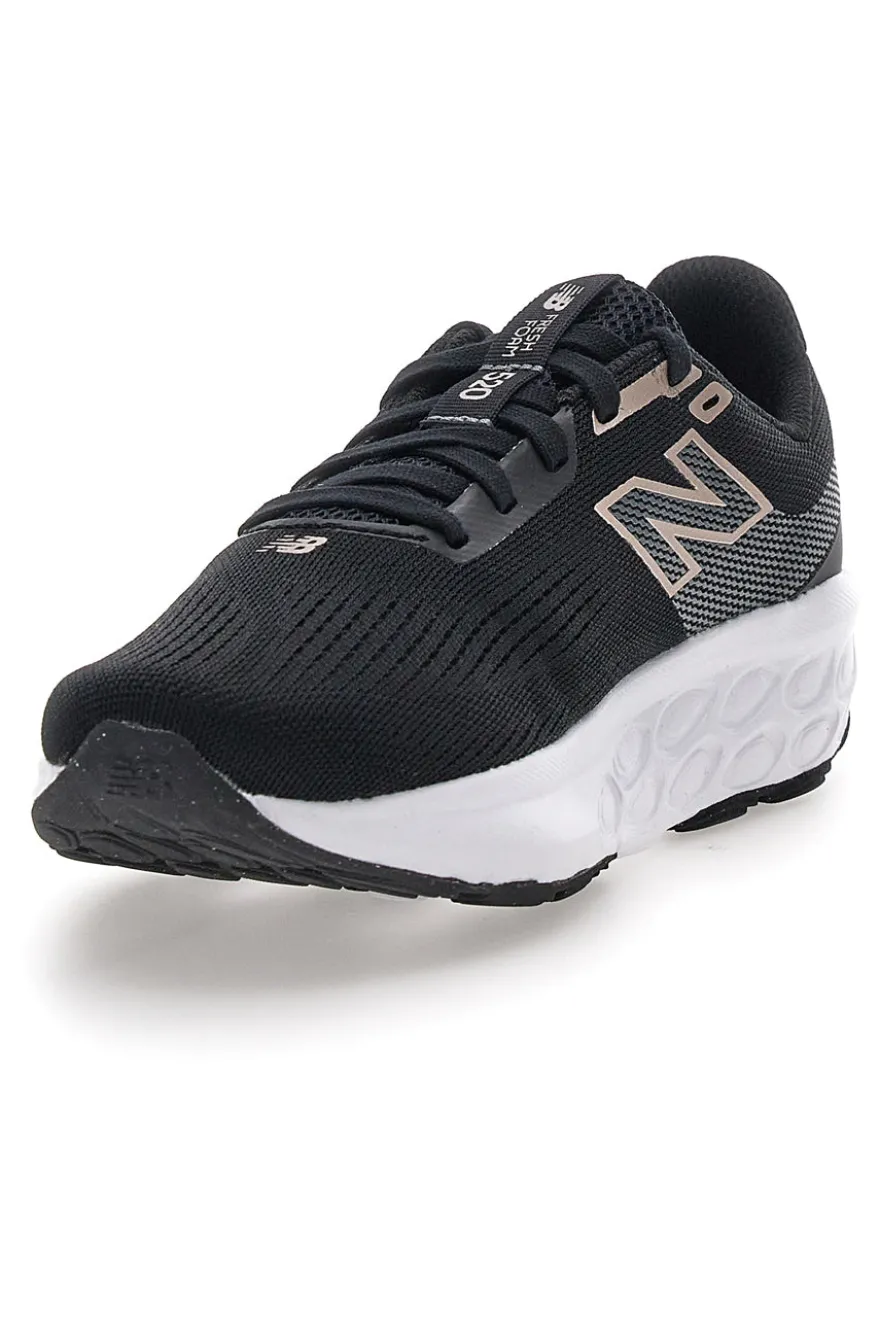 Schwarze Turnschuhe mit Fresh Foam aus atmungsaktivem Stoff New balance W520lk9