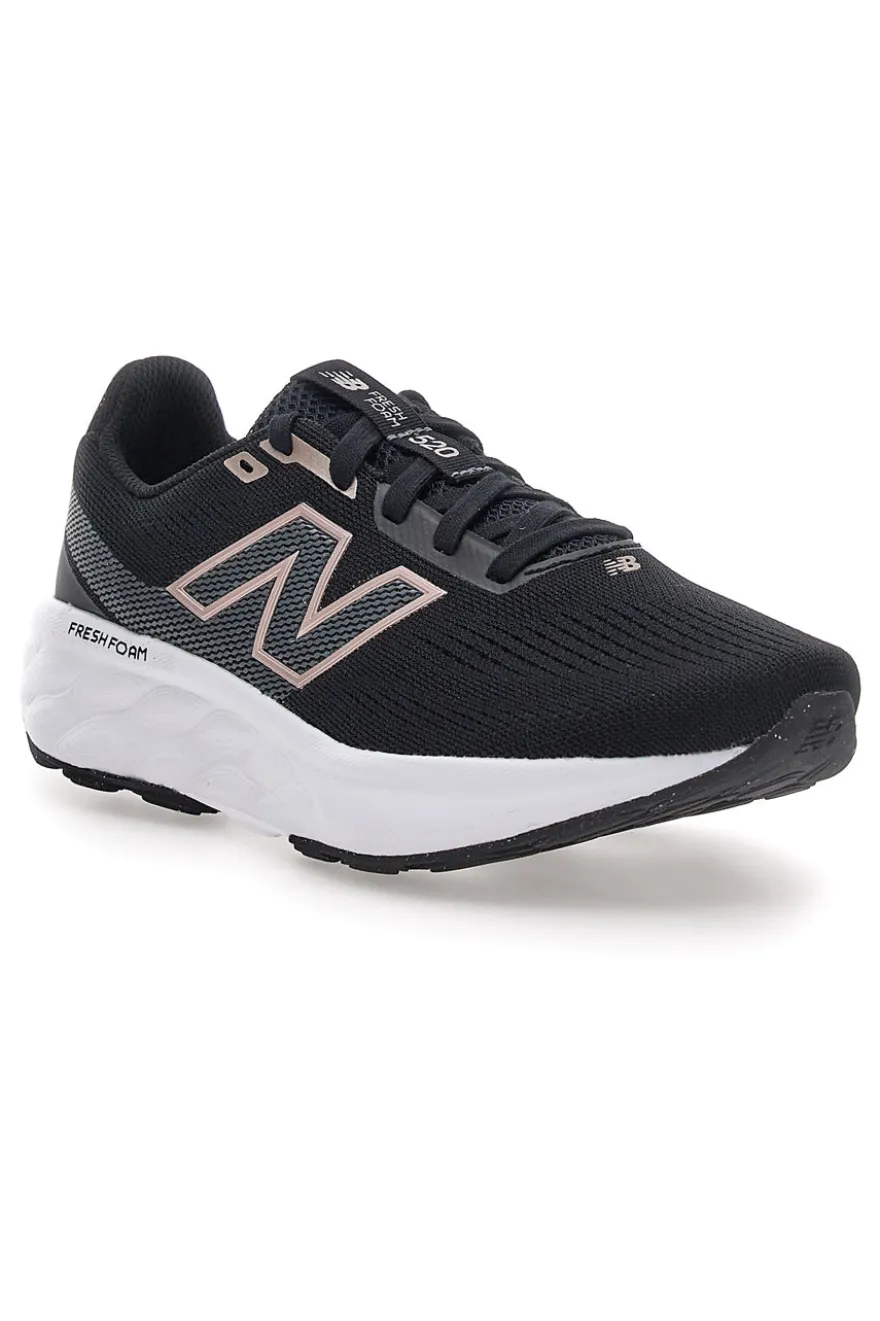 Schwarze Turnschuhe mit Fresh Foam aus atmungsaktivem Stoff New balance W520lk9